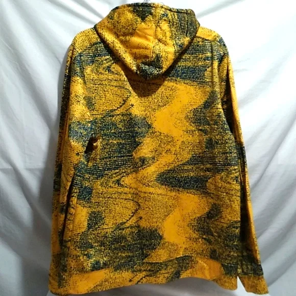 SALE! NWOT NFL Los Angeles Rams Zubaz Static Gold Royal Pullover Team Apparel